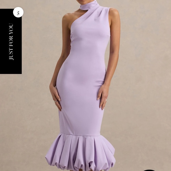 Beautiful Club London Lilac Fitted dress! - Picture 6 of 6